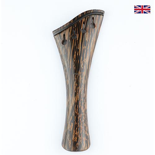 Tailpiece Palm Wood - Rounded Harp Model  with Ebony Trim