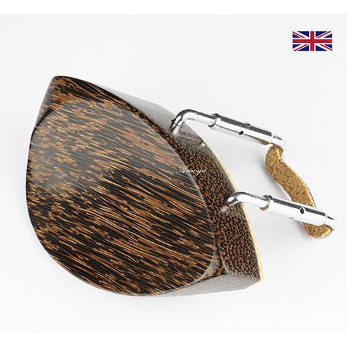 Chinrest Palm Wood - Teka Model - Violin