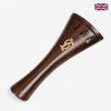 Tailpiece Rosewood - Ebony Trim Treble Delphin Inlay