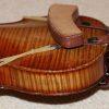 Violin Shoulder Rest - Soft Leather - Luxury Chinrest Version