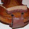 Violin Shoulder Rest - Soft Leather - Luxury Chinrest Version