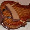 Violin Shoulder Rest - Soft Leather - Luxury Chinrest Version