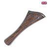 Tailpiece Tamarind Wood - Harp Model  with Ebony Trim 11.5cm