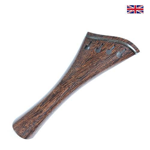 Tailpiece Tamarind Wood - Harp Model  with Ebony Trim 11.5cm