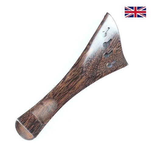 Tailpiece Tamarind Wood - Harp Model  with Ebony Trim 11.5cm