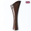 Tailpiece Tamarind Wood - Harp Model  with Ebony Trim 11.5cm
