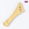 Tailpiece White Boxwood Viola- Harp Model  with Ebony trim