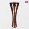 Tailpiece Tamarind Wood - Ebony Trim Delphin Inlay