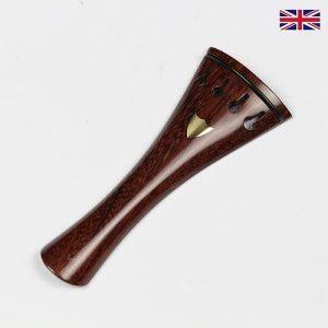 Tailpiece Tamarind Wood - Ebony Trim Shield Inlay
