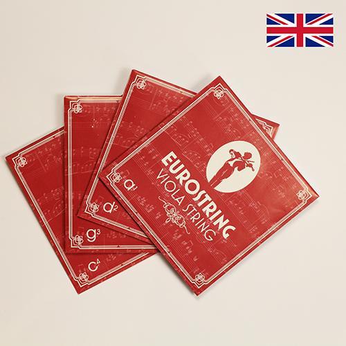 Eurostring Steel Core Viola Strings Set 16.5"