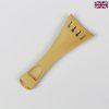 Carved Tailpiece White Boxwood St Cecile - 4/4 Violin 10.8cm