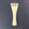 Tailpiece White Boxwood Viola- French Model with Ebony trim