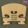 Barsa Violin Bridge DeLuxe 41.5 Medium