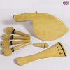 Violin Fittings Set White Boxwood Set 2