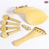 Violin Fittings Set White Boxwood Set 3
